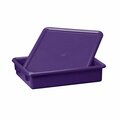 Jonti-Craft 8044JC 13 1/2'' x 11'' x 3'' Purple Plastic Paper Tray for Paper-Tray Storage Units 5318044